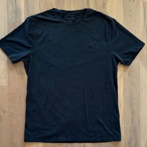 ALL SAINTS Basic Logo Black Regular Fit Tee